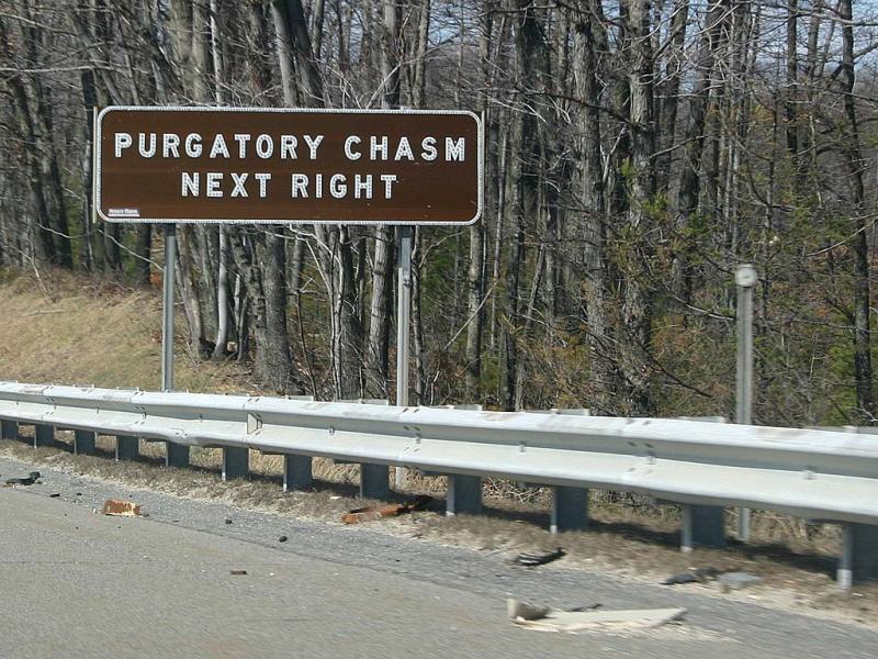 04 Purgatory Chasm sign