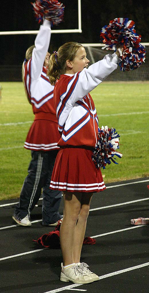 14 Kasey cheering