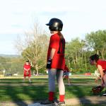 07 Rebecca on first base