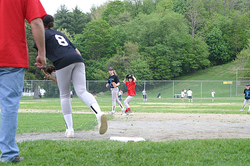 06 Rebecca on second base