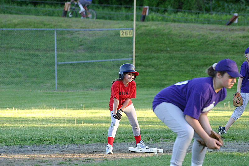 07 Rebecca on second base