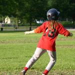 02 Rebecca on third base