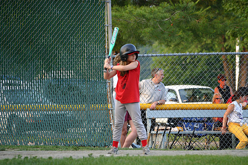 05 Rebecca at bat