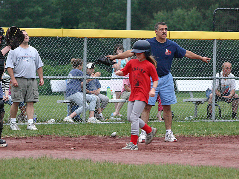 11 Rebecca safe at home plate