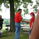 16 Emma receives Best Sportmanship award