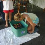 20_Kasey_bobbing_for_apples