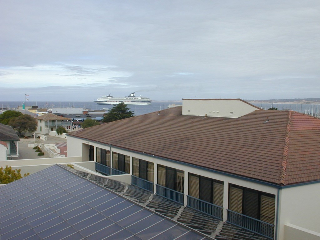 19 hotel view with Mercury cruise ship in background