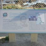 34 Cypress Point Lookout info sign