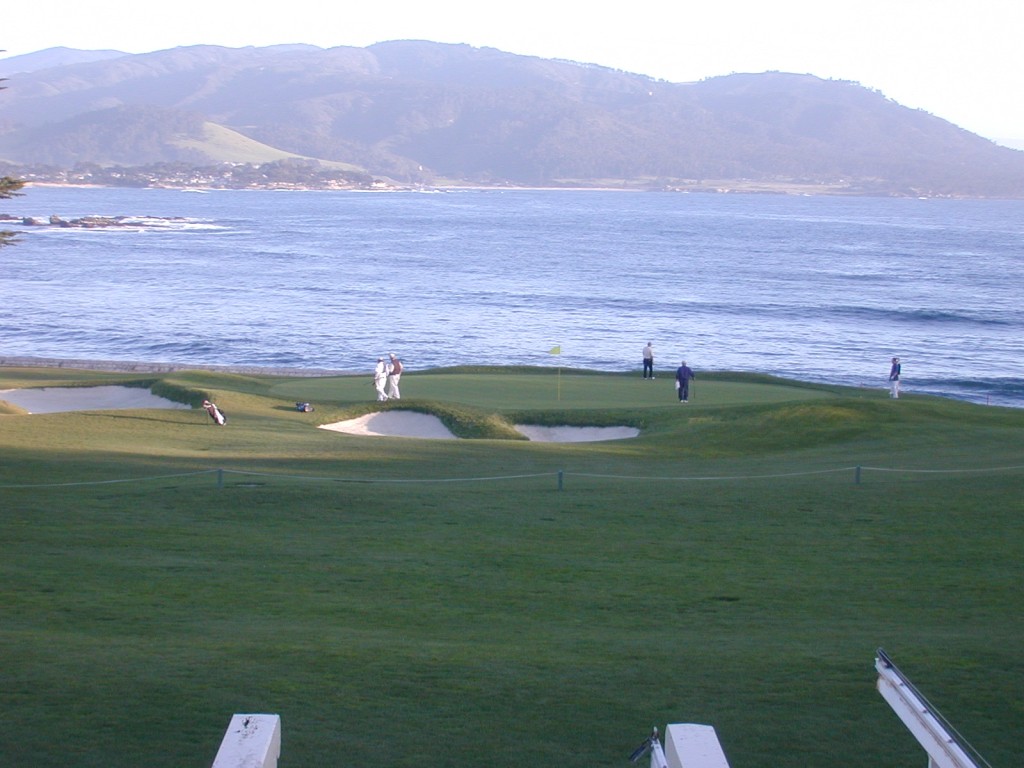 41 18th green Pebble Beach