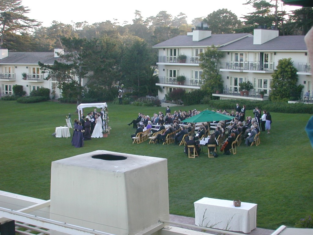 46 jewish wedding at Pebble Beach