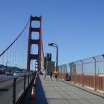 39 walking the Golden Gate Bridge