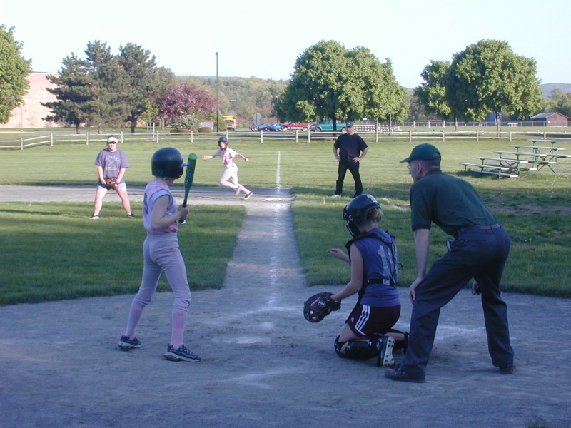 01 Julianna at bat