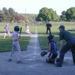 01 Julianna at bat