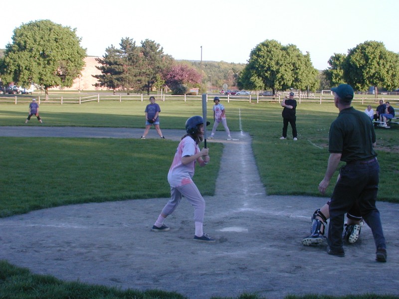 05 Sandy at bat