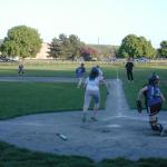 07 Emily running to first base