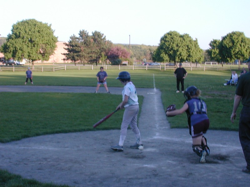 10 Amanda at bat