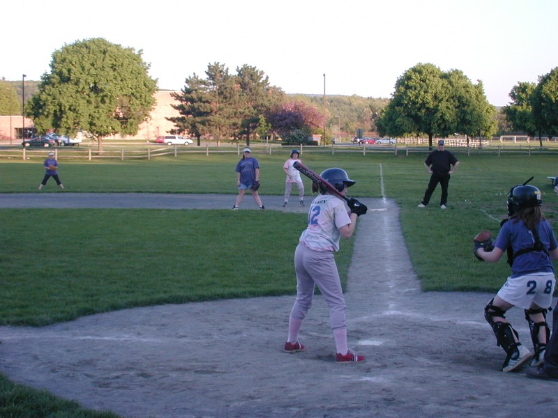 14 Kim at bat