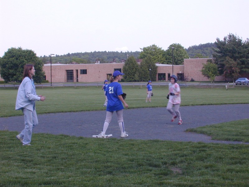 01 Kim running to third