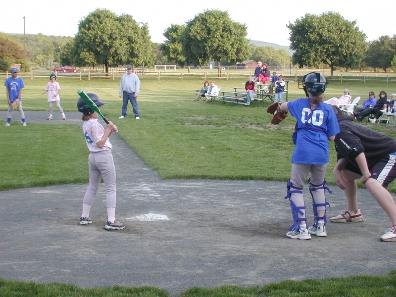 09 Rebecca at bat