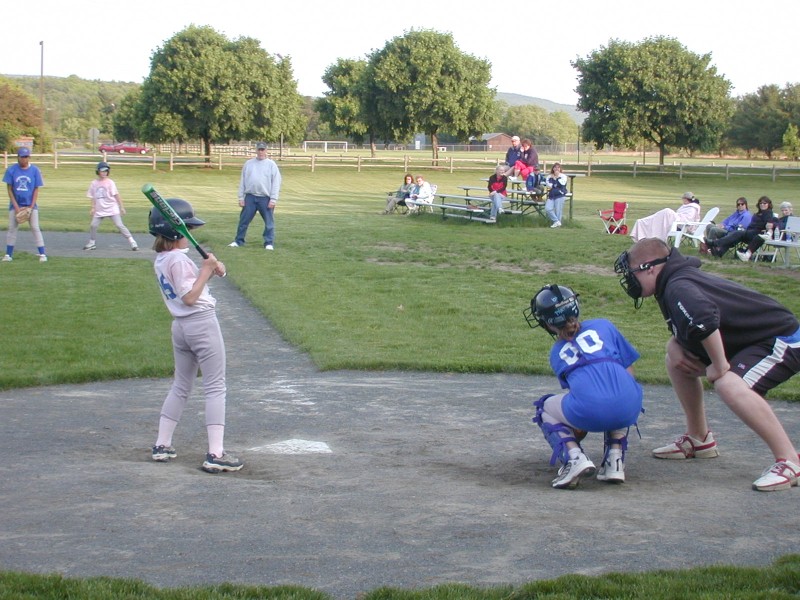 10 Rebecca at bat