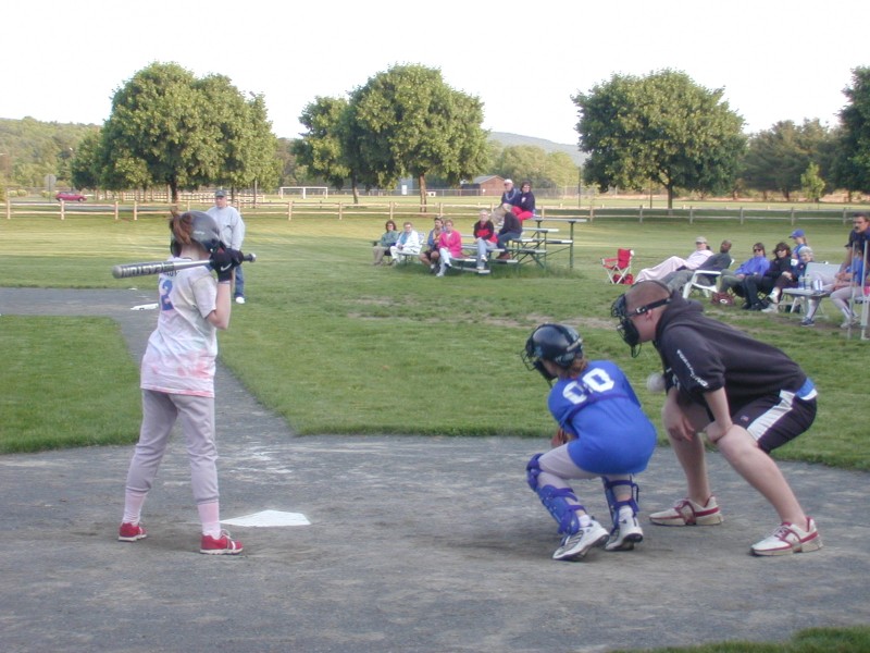 13 Kim at bat