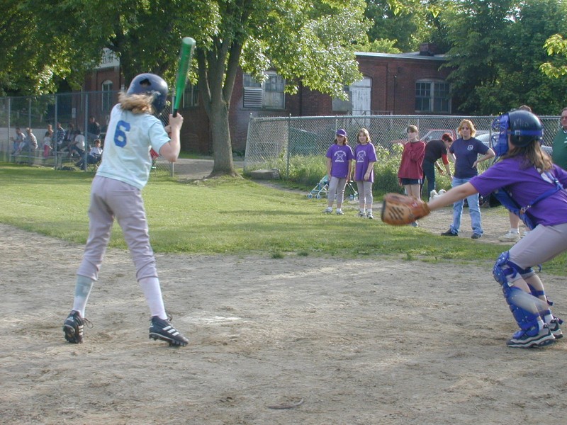 04 Emma at bat