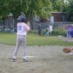 10 Kasey at bat