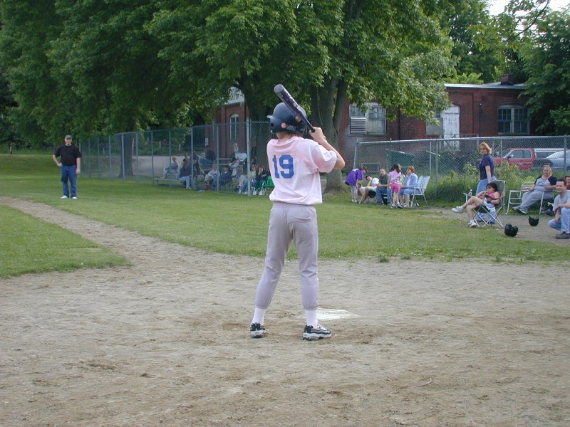 20 Kasey at bat