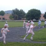 16 running the bases