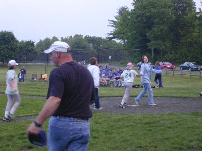 17 running the bases