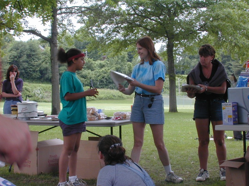 07 Whitney receives her trophy and certificate