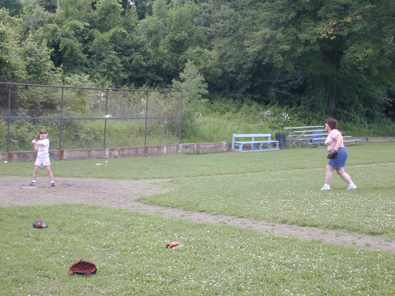 36 Jennifer pitching to Rebecca