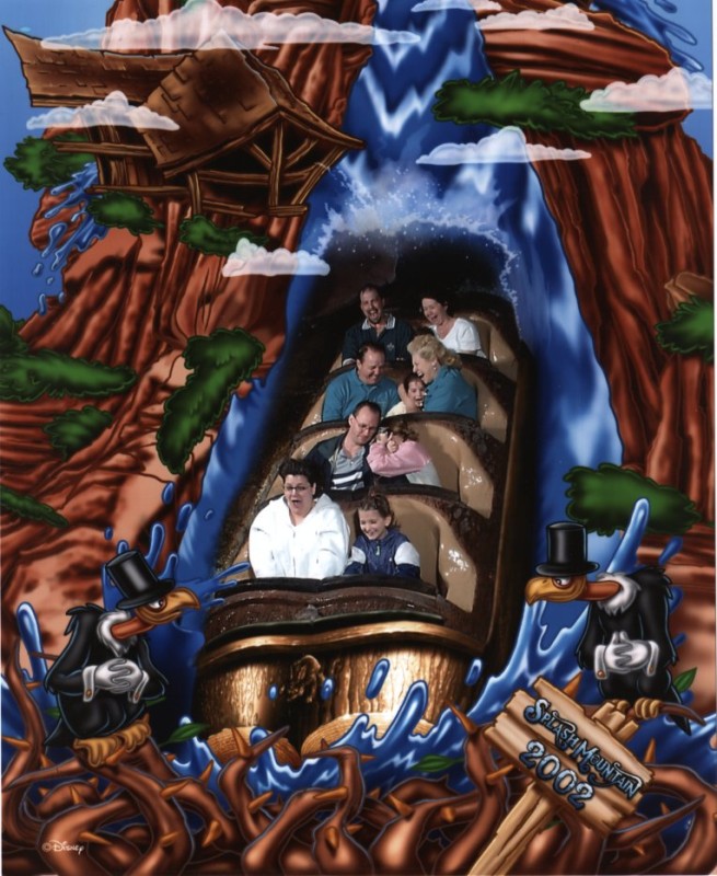 61 Family Splash Mountain