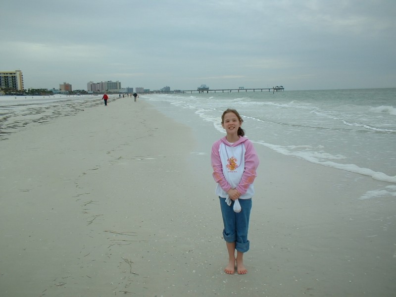 14 Kasey At The Gulf of Mexico