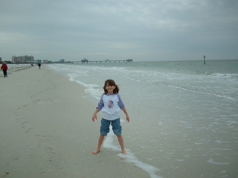 15 Rebecca At The Gulf of Mexico