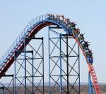 04 people going down Superman first drop