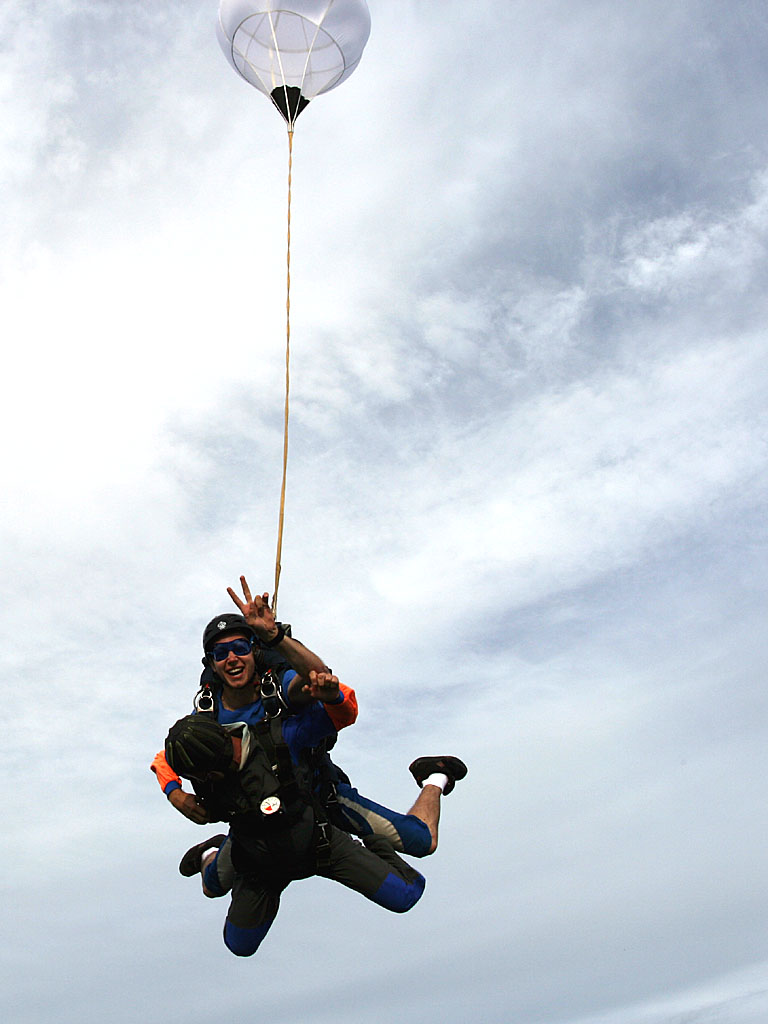 15 reaching for the ripcord