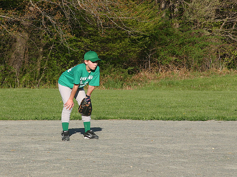 04 Rebecca playing 2nd base