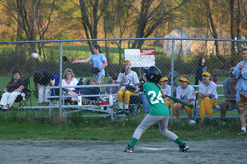 14 Rebecca at bat