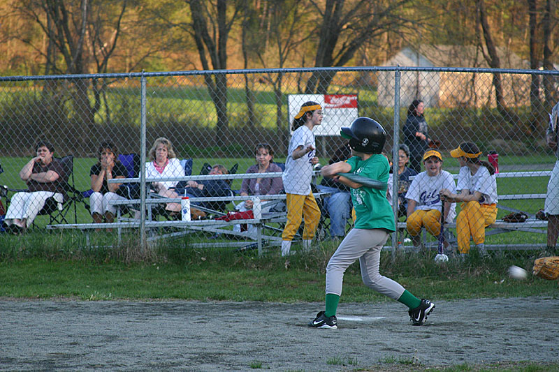 15 Rebecca at bat