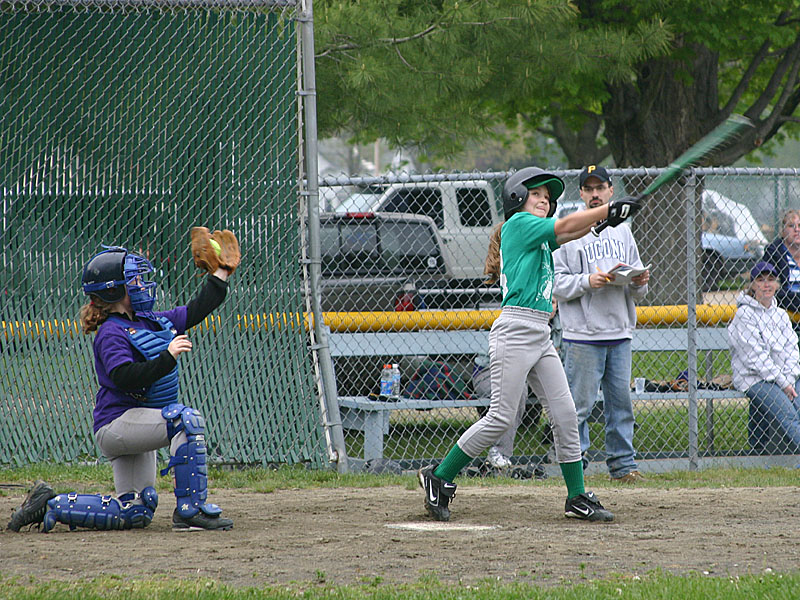 06 Rebecca at bat