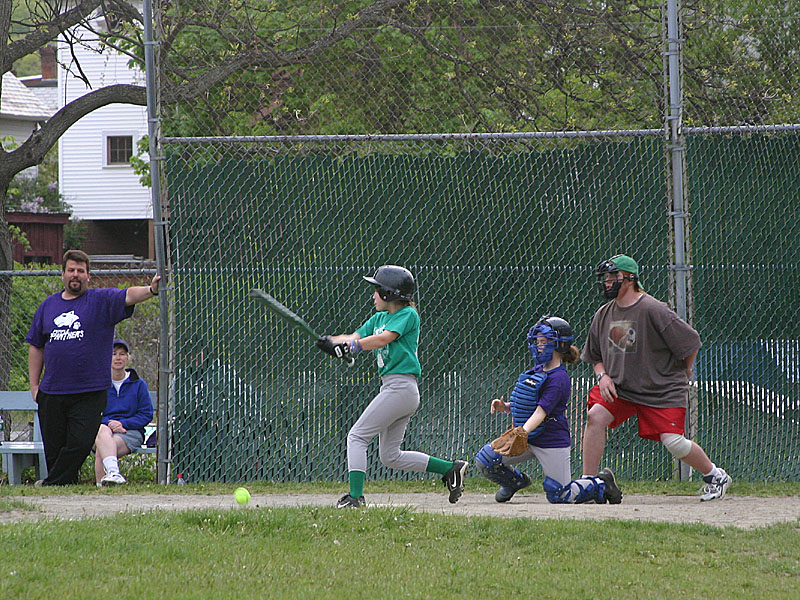 02 Rebecca hits a grounder