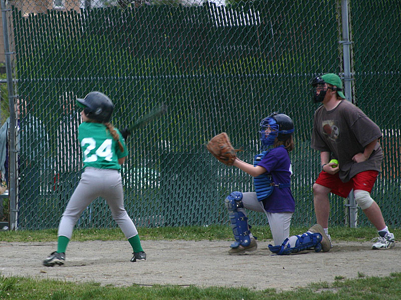 19 Rebecca at bat