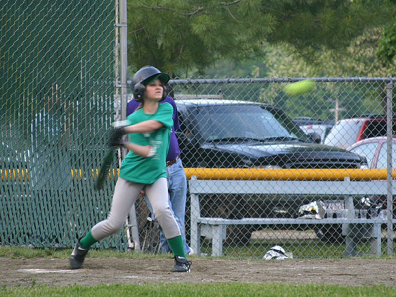 08 Rebecca at bat