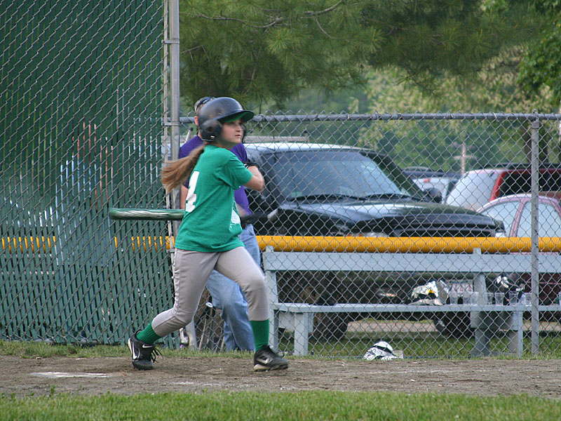 09 Rebecca hits the ball