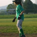 08 Rebecca on first base