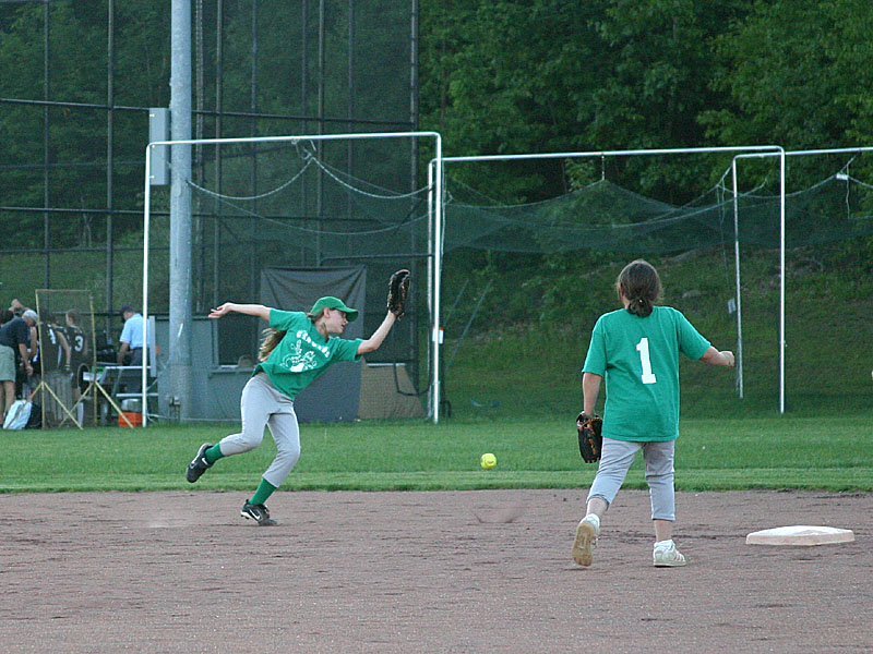 08 Rebecca trying to catch the ball