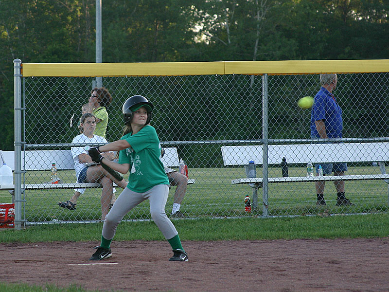 11 Rebecca at bat