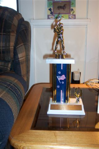 56 Chicklet 2nd place trophy